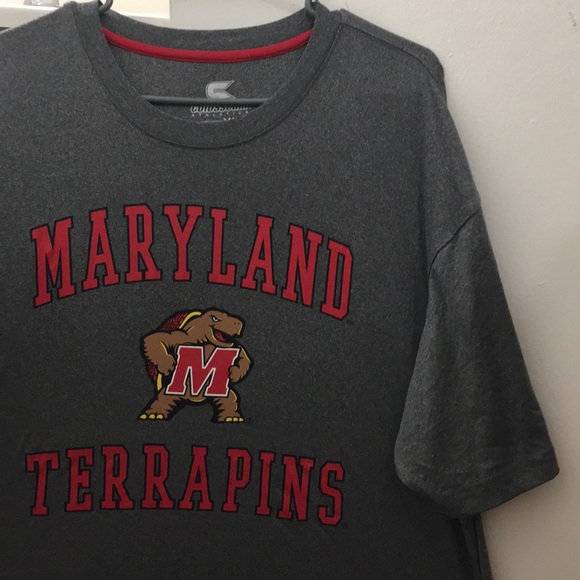 NCAA Other - NCAA (Maryland Terrapins) - Gray Polyester TShirt